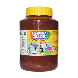 TINTA GUACHE 500ML MARROM 531 ACRILEX