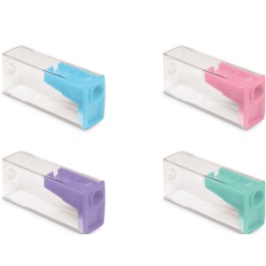 APONTADOR COM DEPÓSITO TONS PASTEL FABER-CASTELL