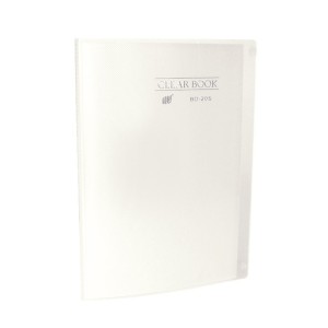 PASTA CATÁLOGO 20 FLS OFÍCIO CLEAR BOOK TRANSP. CRISTAL YES