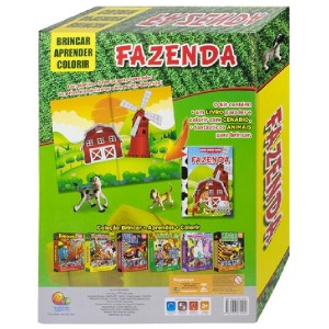 BRINCAR APRENDER COLORIR FAZENDA ED TODOLIVRO