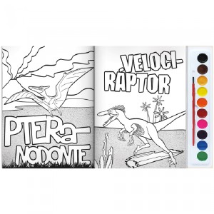 BRINCANDO AQUARELA DINOS ED TODOLIVRO