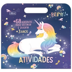 FOLHAS PARA COLORIR MALETA BLINK 8 FOLHAS TILIBRA