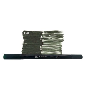 CANETA BRUSH DUALTIP COM PONTA PINCEL E EXTRA FIN 158 YES