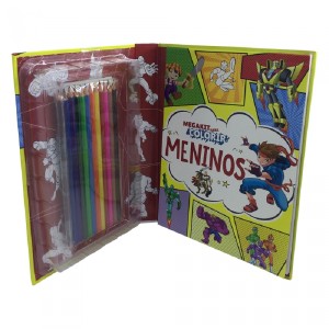 MEGAKIT PARA COLORIR MENINOS TODOLIVRO