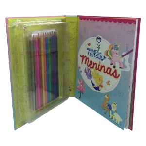 MEGAKIT PARA COLORIR MENINAS TODOLIVRO