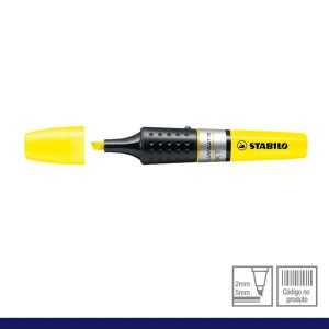 MARCA TEXTO LUMINATOR AMARELO STABILO