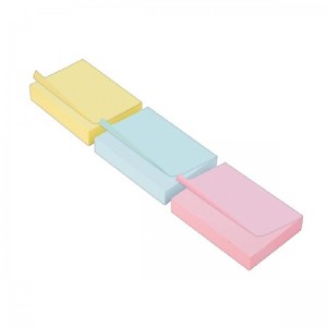 TILI NOTES 38X51MM 3 CORES TILIBRA