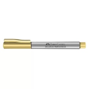 MARCADOR MULTIUSO PERMANENTE DOURADO FABER CASTELL
