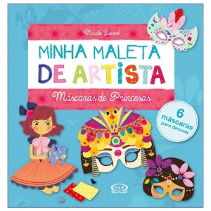 MINHA MALETA ART MASCARAS DE PRINCESAS ED V&R