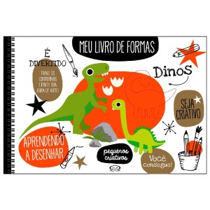 MEU LIVRO DE FORMAS: DINOS ED V&R