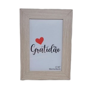 PORTA RETRATO GRATIDÃO 10X15CM MDF