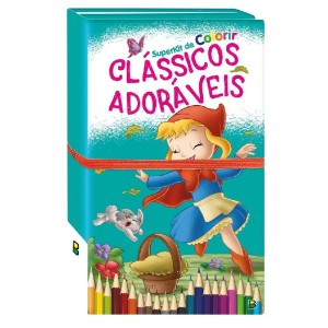 SUPER KIT DE COLORIR CLÁSSICOS ADORÁVEIS TODOLIVRO