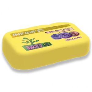 MASSA PARA BISCUIT 85G AMARELO LIMÃO INKWAY