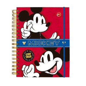CADERNO UNIV SMART MICKEY 10M 80FLS DAC