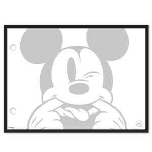 MINI CADERNO ARGOLADO MICKEY 80FLS DAC