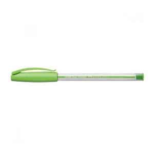 CANETA TRILUX MEDIA VERDE CLARO FABER CASTELL
