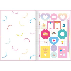 CADERNO BROCHURA CD 1/4 HAPPY 80 FOLHAS TILIBRA