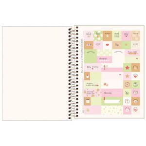 CADERNO DE RECEITAS ESPIRAL CAPA DURA SOHO 80FLS  TILIBRA