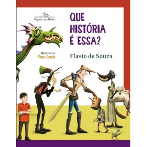 *ENCOMENDA* QUE HISTÓRIA É ESSA?   FLAVIO DE SOUZA  COMPANHIA DAS LETRAS