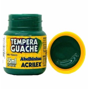 TINTA GUACHE 15 ML VERDE BANDEIRA ACRILEX