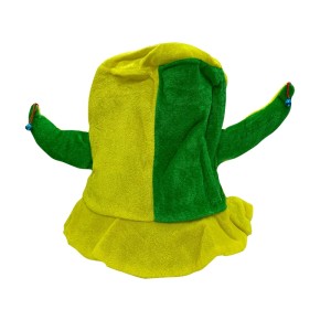 CHAPÉU CARTOLA CHIFRE BRASIL TAMANHO ÚNICO