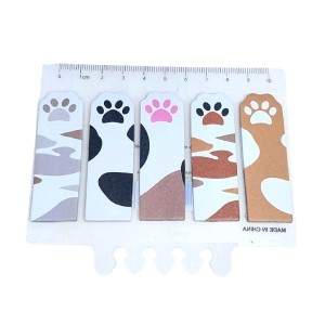 BLOCO ADESIVO PAPEL PATAS GATO
