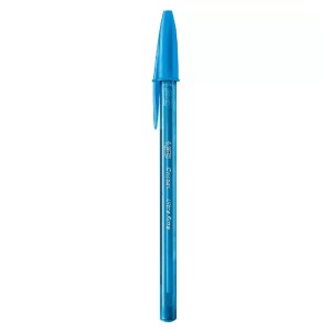 CANETA ESFEROGRÁFICA CRISTAL FASHION FINE AZUL CLARO BIC
