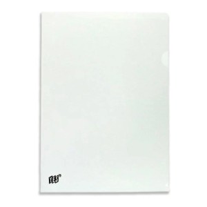 PASTA L 220X310MM TRANSPARENTE A4 C/10 YES