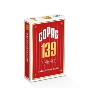 BARALHO 139 TRADICIONAL NAIPE CONVENCIONAL COPAG