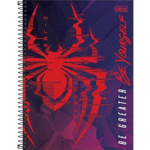 CADERNO ESPIRAL CD UNIV 1M SPIDER-MAN GAME 80 FLS TILIBRA