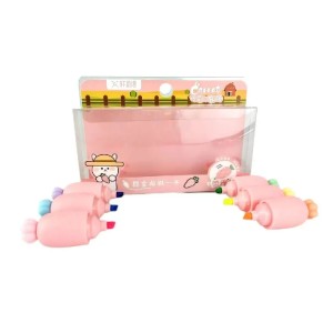 MARCA TEXTO CENOURA 6 CORES