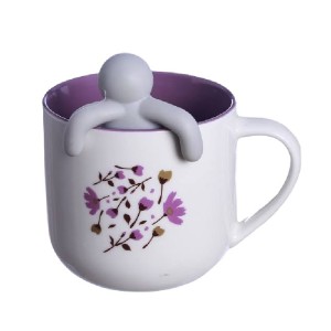 CANECA COM INFUSOR RELAXE 350ML ZONA CRIATIVA