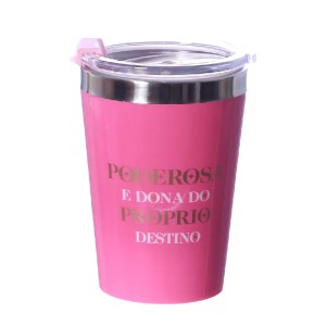 COPO VIAGEM SNAP 300ML PODEROSA ZONA CRIATIVA