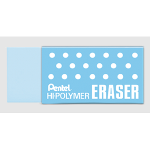 BORRACHA HI-POLYMER AZUL CELESTE PENTEL