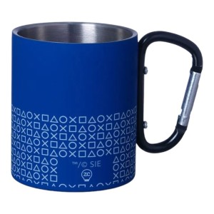 CANECA MOSQUETÃO 300ML PLAYSTATION ZONACRIATIVA