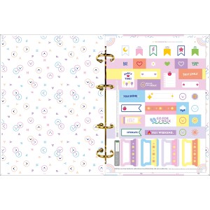 CADERNO ARGOLADO CARTONADO COLEGIAL HAPPY 160 FLS TILIBRA