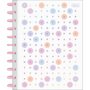 CADERNO TILIDISCO CD UNIV 1M HAPPY 80 FLS TILIBRA