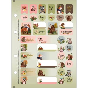 REFIL TILIFLEX PARA FICHÁRIO COLEGIAL LOVELAND 80FLS TILIBRA