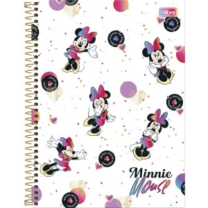 CADERNO ESP CD UNIV 1M 80FLS MINNIE MOUSE TILIBRA CONNECT