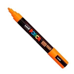 CANETA POSCA PC-5M LARANJA UNI MITSUBISHI