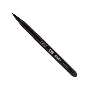 MARCADOR CANETA BRUSH AQUARELÁVEL PRETO CIS