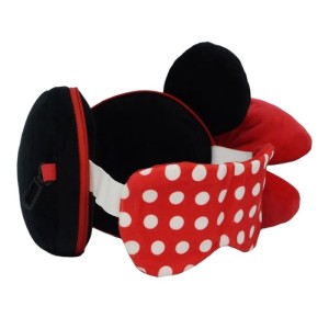 MÁSCARA DE DORMIR COM ALMOFADA MINNIE MOUSE ZONACRIATIVA