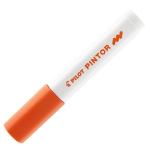 CANETA MARCADOR PILOT PINTOR MEDIA 1.4MM CRIATIVAS LARANJA
