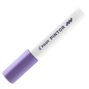 CANETA MARCADOR PILOT PINTOR MEDIA 1.4MM METÁLICO ROXO