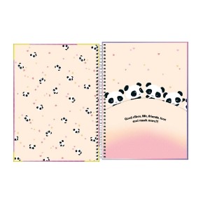CADERNO UNIVERSITÁRIO LOVELY FRIEND 10M 160F TILIBRA