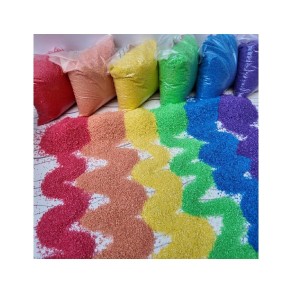 AREIA COLORIDA LARANJA 500G CORES BRILHOS