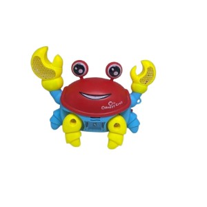 CARANGUEJO FUJÃO BRINQUEDO EDUCATIVO COM LUZ/SOM PARA BEBÊS