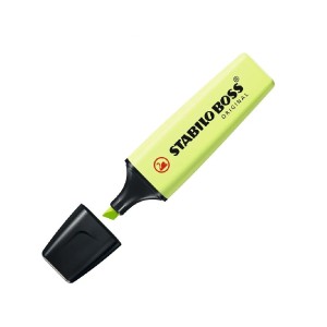 MARCA TEXTO STABILO BOSS LIMAO PASTEL 70/133