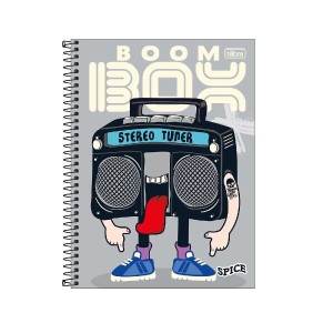 CADERNO ESPIRAL UNIVERSIT CD 10M 160F SPICE TILIBRA