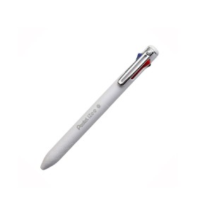 CANETA IZEE 4 CORES 0.7MM CORPO BRANCO PENTEL